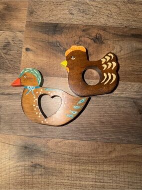 Decorative Wooden Duck/Chicken